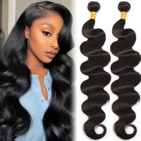 Brazilian Human Hair Bundles Brazilian Virgin Bundles Human Hair Body Wave 100% Unprocessed Human Hair Weave Bundles Natural