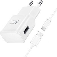 Best selling for samsung Galaxy S8 S9 Note 9 Fast Charger Original Quick Travel Wall Charger 1.2m Type C Charging Data Cable