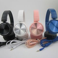 3.5mm plug stereo sound lightweight headset Kids headphones wired on ear headphone