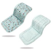 Baby Stroller Pad Universal Cotton Cushion Padding Reversible Seat Liner Prams Buggy Carseat Travel for Infants Newborns Babies