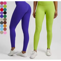 Women's High Waist Soft Quick Dry Brushed Running Fitness Leggings