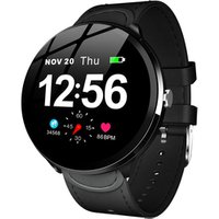V12 1.3 Inch Full Touch Tempered Glass Screen Smart Watch Waterproof Heart Rate Monitoring Blood Pressure For Men Women