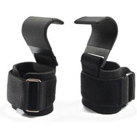 Coexistence 2026 Custom Logo Black Unisex Strength Powerlifting Gym Fitness Wraps Hook Wrist Straps