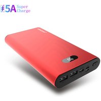 5A super fast charge 20000mah power banks, portable charger powerbank 20000mah for huawei