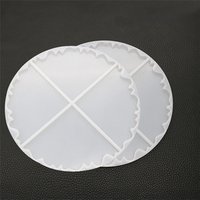 Silicone Geode Coaster Mould Resin Crafts