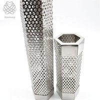 Barbecue 6 Inch Stainless Steel Smoker Pellet Tube For Cold Hot Smoking