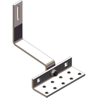 90 Degree Universal for Solar Panels Mounting Roof Anchor Adjustable Ceramic Slate Tile Hook for Pitched Roofs