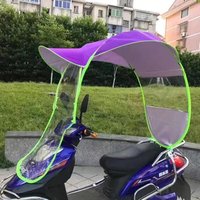 Electric bike umbrella outdoor windproof sunshade motorcycle umbrella cheap custom electric scooter umbrella for rain