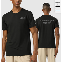 Casual Mens Sports Clothes Fitness Training Gym Wear T Shirt Custom Good Quality Basic T-shirt