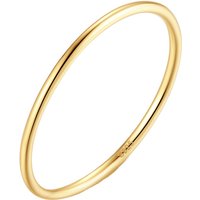 RINNTIN APR25 Minimalism Fine Jewelry Men Rings Round S925 Sterling Silver Gold Plated 1mm Width Ring for Women