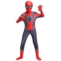 Wholesale Price Children's Costume Suit Spiderman Jumpsuit Carnival Role Play Costume