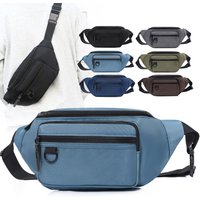 Oxford Men's Crossbody Bags Chest Pack Fashion Single Shoulder Bags Trending Fanny Pack Sling Backpack Sport Travel Waist Bags