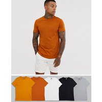 Yanlu Apparel Custom High Quality 180Grams Cotton Mix Spandex Custom Anti-shrink Soft Man Tshirt