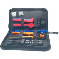 2 5-6 0mm2 Panel PV Cable Wire Stripper Cutter Set Terminal Crimper Wrench Solar Panel Crimping Tool Kit