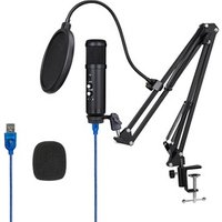 Lane pro video youtube streaming vocal conference gaming podcast recording professional usb karaoke condenser studio microphone