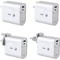 Joyroom new products dual usb output mobile power bank with wall portable charger