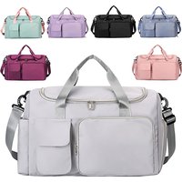Promotional New Design Waterproof Foldable Ladies Travel Bags Gifts Silk Unisex Customized Tote Travelling Bag