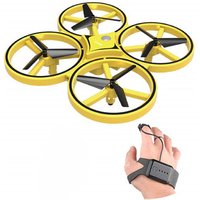 2019 inductive quadcopter watch control rc drone intelligent interactive finger control mini drone for christmas gift