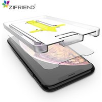 New 9H hot selling on amazon mobile OEM custom tempered glass screen protector for iPhone Xs Max Xr X 8 7 6s 6 plus 5s