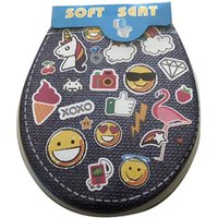 European Standard Soft Printed Toilet Seat Cover