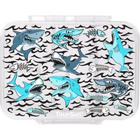 Custom Logo Clear Shark Tritan BPA-Free Kids Bento Lunch Box School Dining Essentials for School Kids