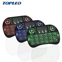 Economic commercial Language custom multimedia i8 2.4g wireless mini touchpad keyboard