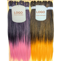 Factory Wholesale 26Inch 4X Pre-stretched Expression Braiding Hair Pre Stretch EZ Braid Yaki Braiding Hair