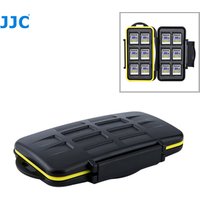 JJC MC-SD12 Memory Card Case or Holder Tough Waterproof Resistant for 12 SD Cards