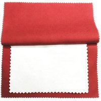 FREE SAMPLES Custom Logo Heat Transfer Print Suede Jewelry Polishing Cleaning Cloth