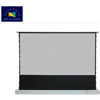 XY remote control 120 inch Floor Rising Electric Ambient Light Rejecting Projection Screen for Ultra Short Throw 4K 3D Projector