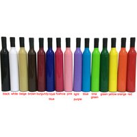 Bottle Shaped Three Folding Umbrella