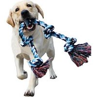 Pet Toy Pet Dog Chew Cotton Blend Rope Tug Dog Rope Playing Chew Toy