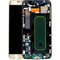 Wholesale price For samsung galaxy s6 edge plus for samsung s6 edge plus LCD Display Touch Screen Digitizer Assembly+Frame