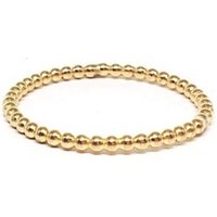 Minimalist 1.3mm bead finger gold ring designs for boys and girls