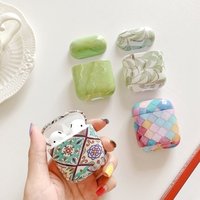 2019 Wholesale Case for Apple for Airpods 2 1 TPU Protective Printing Cover Bluetooth Wireless Earphone Charging Box