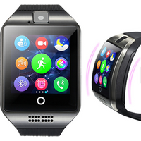 Amazon Hot Q18 Smart Watch With Touch Screen Camera TF Card Wireless Smartwatch for Android for iPhone DZ09 A1 U8