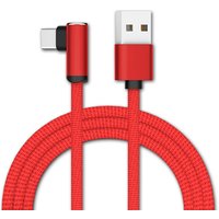 Millionwell Newest Arrival 2019 Original Fast Charging Type C USB Cable Elbow 90 degree braided usb cables For Samsung Galaxy S8
