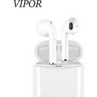 TWS Hifi In-Ear True Wireless Stereo Earbuds Bluetooths BT Sports Earphone i7s i9 for Apple iPhone Headphones with Charging Box