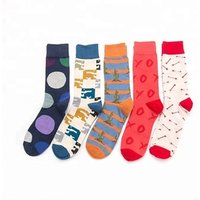 Cute Design Comfortable Crew Dress Socks