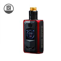 Squonk box Mod dual battery rectangle shape USV MACH ON3 E cigarette Electronic e-cig 240W Bottom feed 2pcs 18650 battery