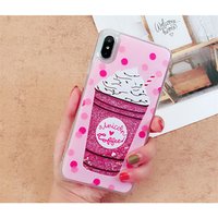 High Fashion Girly Glitter Liquid TPU + PC Phone Case for iphone X XS Max and XR