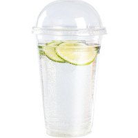 Disposable PET Cups Lids Cold Drinks Ice