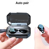 true wireless TWS earbuds bluetooth 5.0 headphones HIFI sound with charging box