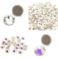 Swarovski Elements AB Crystal Clear Iron-On Rhinestones