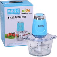 2L Electric Kitchen Meat Grinder Chopper Cocina Shredder Food Chopper Stainless Steel Electric Household Processor Kitchen Tools
