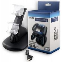 PS4 Controller Charger USB Charging Docking Station ps4 charging Stand with LED Lights for PS4 controller