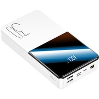 new arrived li-polymer battery power banks 30000mah 2 usb phone charger rohs universal power bank