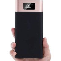 2019 Type-C 20000mAh Double USB Outputs Power Bank With Flashlight KD-216
