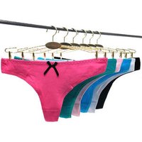Fashion Cotton Underwear Fat Women Panties Sexy Lady Thongs T-back Underwear