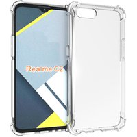 Four Corner Shockproof Soft TPU Bumper Case For OPPO Realme C2